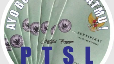 BPN Bangka Barat Bagikan 63 Sertifikat PTSL di Desa Puput