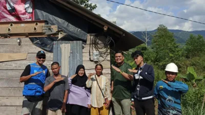 Kades Perlang Apresiasi PLN Terangi Rumah Warga Kurang Mampu di Hari Kemerdekaan