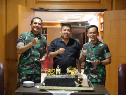 Gubernur Hidayat Arsani Terima Kunjungan Pangdam II/Sriwijaya Mayjen TNI Ujang Darwis