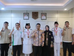 Sambut Hangat Kepulangan Dua Paskibraka Nasional Perwakilan Babel, Pj Sekda: Terima Kasih Sudah Harumkan Nama Daerah