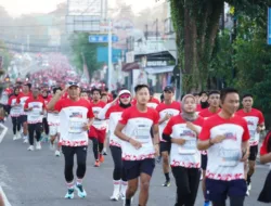 Ribuan Pelari  Berlari di TINS Half Marathon 2025, Kota Pangkalpinang Dipenuhi Semangat Sportif