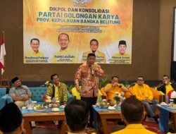 Ketua Dewan Pertimbangan Golkar Babel, Hidayat Arsani Memperingatkan Agar Berhenti Mainkan Isu SARA