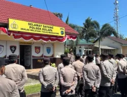 Polres Babar Siagakan Dua Peleton, Bantu Amankan Pilkada Ulang Kabupaten Bangka