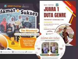 SMA Negeri 1 Parittiga Ukir Prestasi Gemilang, dari Seni, Akuntansi hingga Duta Genre