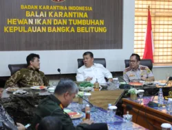 Pemprov Babel Hibahkan Lahan Seluas Lima Hektare untuk Pengembangan Balai Karantina