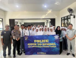 Jasa Raharja dan Polres Bateng Gelar Sosialisasi Tertib Berlalu Lintas di SMKN 2 Koba
