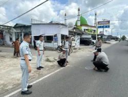 Kepala Jasa Raharja Babel Tinjau TKP Kecelakaan Tragis di Air Mesu, Imbau Masyarakat Lebih Hati-hati Saat Berkendara