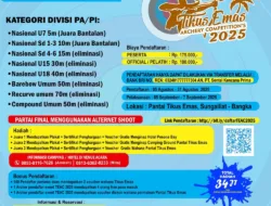 Ayo Segera Daftar, Tikus Emas Archery Competition’s 2025, Pendaftaran Sampai 31 Agustus 2025, Rebut Total Hadiah Rp 34 Juta   