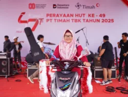 Datang dengan Harapan dan Doa, Indriati Berhasil Bawa Pulang Motor dalam Pekan Sehat HUT ke-49 PT Timah Tbk