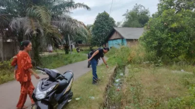 Warga Sukadamai Digegerkan Penemuan Jasad Perempuan di Dalam Parit