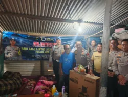 Dirlantas Polda Babel Salurkan Bantuan Kursi Roda Ke Ibu Penderita Stroke Di Pangkalpinang