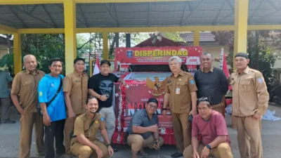 Mobil Hias Disperindag Babel Juara Dua Tingkat instansi