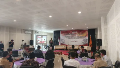 Perkuat Sinergitas, Bawaslu Babar Diskusi dengan Sejumlah Stakeholder