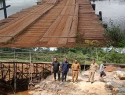 Pemkab Basel Gelontorkan Rp 2,3 M untuk Bangun Jalan dan Jembatan Rusak di Toboali