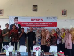 Rustamsyah Serap Aspirasi Siswa SMA Negeri 1 Belinyu