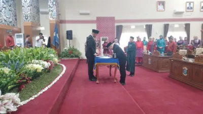 Yuri Sagali Resmi Gantikan Dessy Ayu Trisna sebagai Anggota DPRD Kota Pangkalpinang