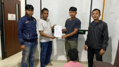 Gegara Aniaya Tetangga Pakai Batu, Pemuda Pagarawan Diringkus Polsek Merawang