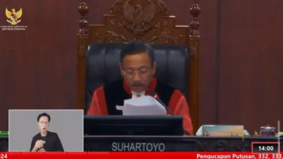 Tok, MK Tolak Seluruh Permohonan terkait Perselisihan Hasil Pilkada Ulang Bangka 2025