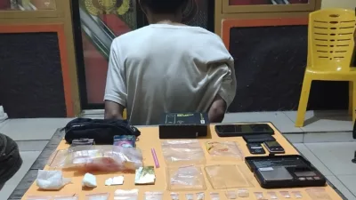 Tim Hantu Tangkap Dua Bandar Narkoba di Kecamatan Tempilang 