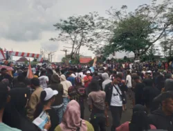 Presiden Prabowo Kunjung ke Babel, Demo di Kantor PT Timah Ricuh