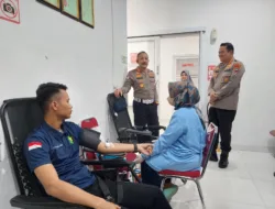 Setetes Darah untuk Kemanusiaan, Humas Polda Babel Gelar Donor Darah Sambut Hari Jadi ke-74