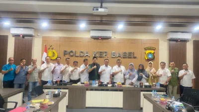 Polda Babel Gelar Rakor Pengendalian Harga Beras Bersama BPN RI, Pastikan Harga Beras Sesuai HET