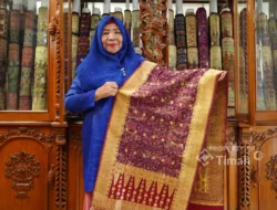 Tak Sekadar Tenunan, Maslina Yazid dan PT TIMAH Rajut Asa Lestarikan Cual Bangka    