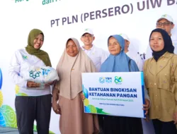Momen HLN ke 80, YBM PLN Babel Hadirkan Kebahagiaan Bagikan 1.000 Paket Sembako
