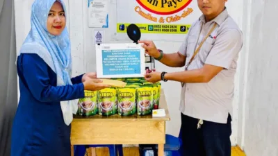 Sinergi Gerakan Ekonomi Rakyat, PT TIMAH Tbk Bantu UMKM KUBE Intan Payong Perkuat Kapasitas Produksi