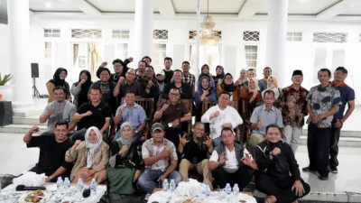 Gelar Silahturahmi Rutin Setiap Bulan, Pj Wali Kota Pangkalpinang Tekankan Pentingnya Silaturahmi antara Pemerintah dan Media