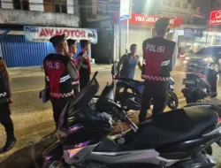 Cegah Potensi Kejahatan Malam Hari, Polres Bangka Intensifkan Patroli Blue Light