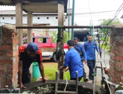 Sigap Tanggapi Laporan Warga, Damkar Bangka Evakuasi Dua Ekor Kucing yang Jatuh ke Sumur