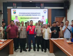 Ujung Tombak Keamanan Lingkungan, Polresta Pangkalpinang Tingkatkan Kemampuan Awak Satkamling se Pangkalpinang
