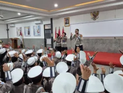 Program Polisi Sahabat Anak, Satlantas Polres Bangka Ajak Siswa Stop Bullying