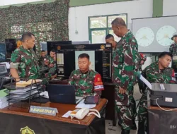 Danpussimpur Tinjau Pemanfaatan Alat Simpur di Latposko I YTP Komposit 1/Gardapati Kodam XIX/TT