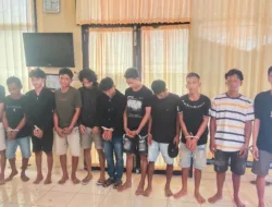 Gerebek Rumah Bandar Sabu di Sukadamai, Timgab Amankan 19,03 Gram Sabu dan 11 Pelaku, Ini Nama-namanya