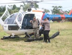 Pakai Helikopter ke Kepulauan Pongok, Gubernur Hidayat Arsani Tinjau Fasilitas Kesehatan dan Pendidikan
