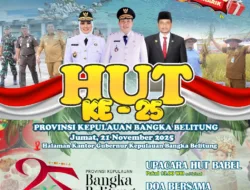 Ayo Hadiri Acara HUT Babel, Ada Ratusan Doorprize,  Tujuh Unit Motor Listrik Sumbangan Pribadi Gubernur Babel dan Donatur