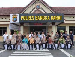 Kapolda Babel Kunjungi Bangka Barat, Markus: Tingkatkan Sinergi Kamtibmas