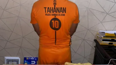 Resnarkoba Polres Basel Ringkus Pengedar Narkoba di Toboali, 19 Paket Sabu Jadi BB