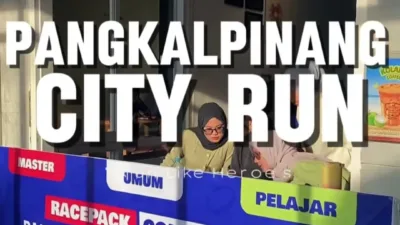 Siap-Siap Runners! Pangkalpinang City Run 2025 Digelar Besok, Yuk Jadi Pahlawan di Garis Start