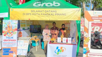 Ambil Bagian dalam Festival Ekonomi Kreatif, BPS Pangkalpinang Ajak Pelaku Ekonomi Kreatif Siap Hadapi Sensus Ekonomi 2026