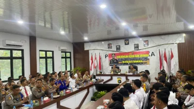 Kunjungan Perdana ke Mapolres Bangka, Irjen Pol Viktor T Sihombing: Jadikan Masyarakat itu ‘Kapoldamu’