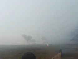 Gunakan Tiga Pesawat Tempur  F-16, TNI AU Jatuhkan Bom dalam Latihan Kogab di Desa Mabat