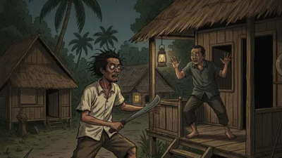 ODGJ di Mentok Diduga Serang Warga Menggunakan Parang