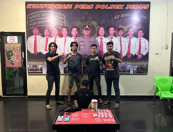 Lagi, Tim Gabungan Tangkap Pengedar Narkoba di Parittiga