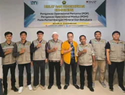 Pengusaha Tambang Toboali Ikut Kompetensi Operasional Pertambangan oleh BNSP
