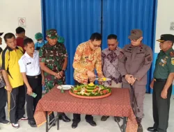 Resmikan Dapur SPPG Simpang Teritib, Markus Ingatkan Jaga Kualitas Makanan