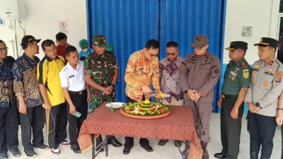 Resmikan Dapur SPPG Simpang Teritib, Markus Ingatkan Jaga Kualitas Makanan