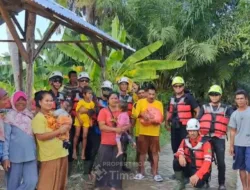 Tim ERG PT TIMAH Tbk Berikan Pelayanan Kesehatan dan Distribusikan Pangan bagi Warga Terdampak Banjir di Sumatera Utara 